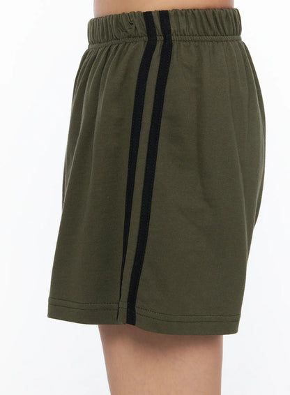 Banded Cotton Shorts CU524