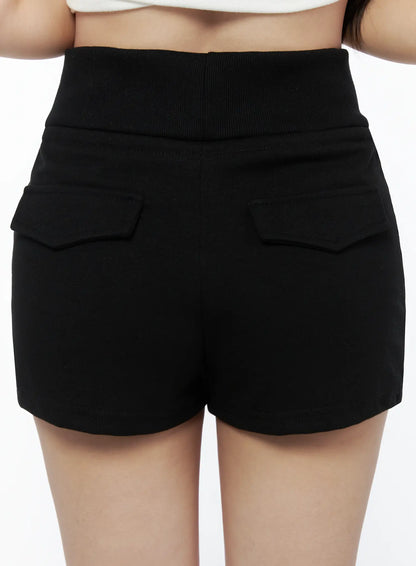 Basic Drawstring Lounge Shorts IU525