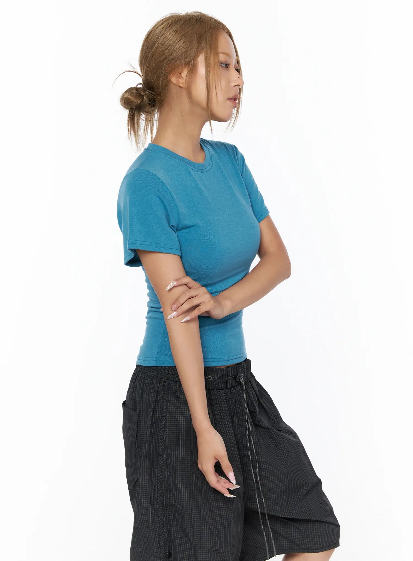 Basic Short Sleeve Top CU523