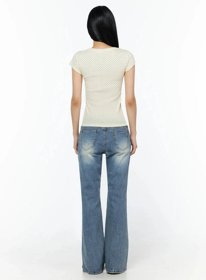 Bay Low Rise Bootcut Jeans IL509