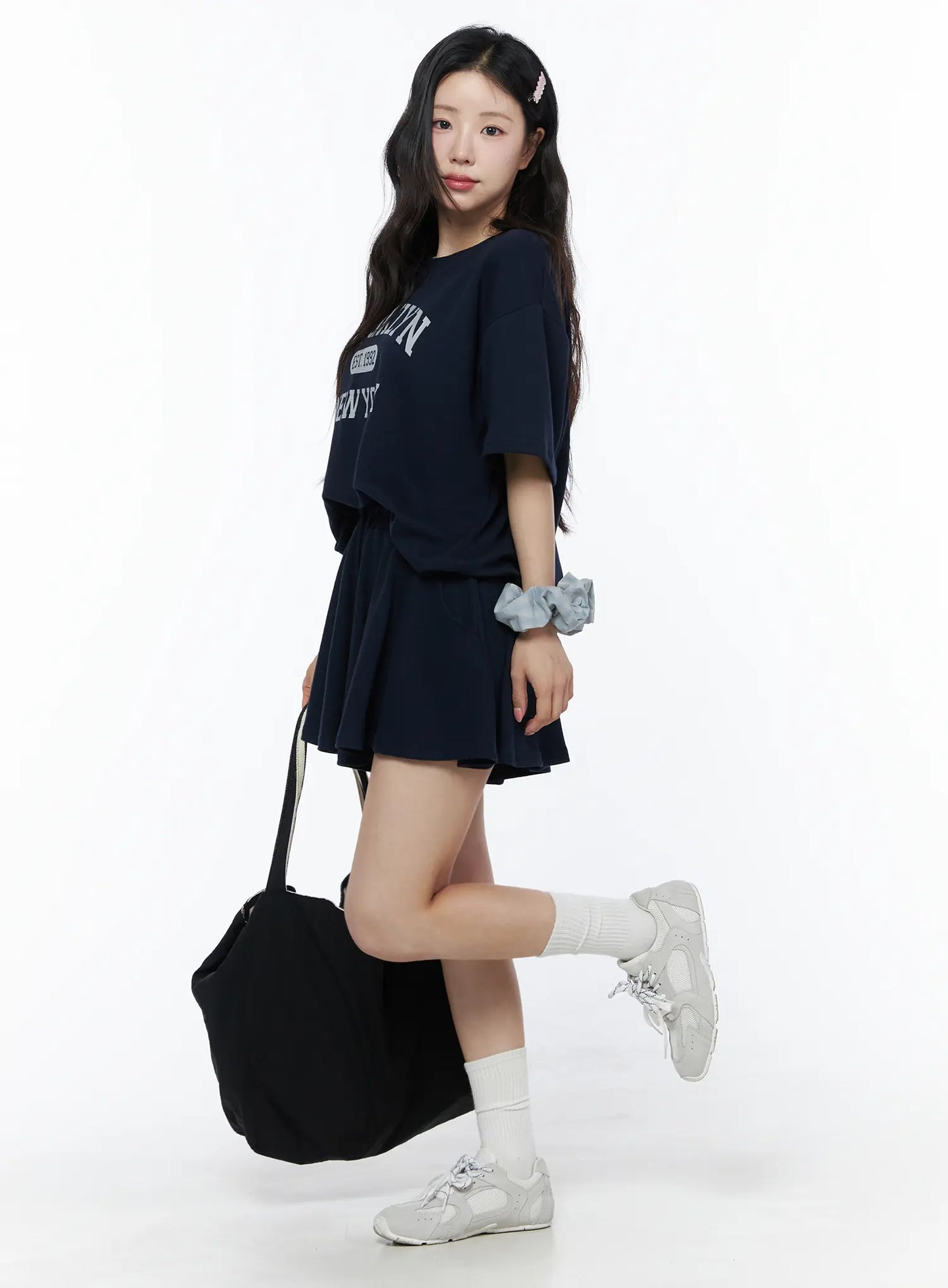 Brooklyn Grahic Tee & Mini Skort Set IU525
