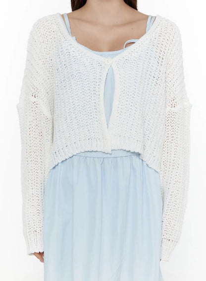 Button Knit Cardigan CL508