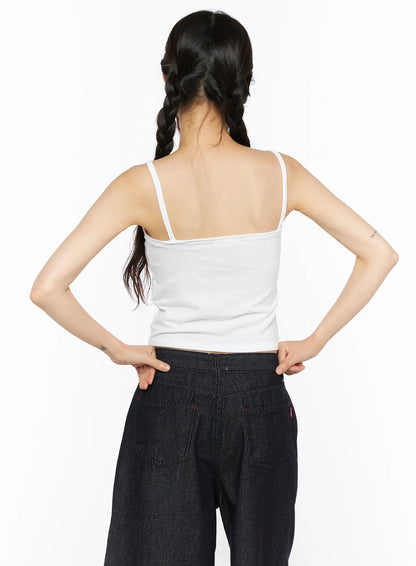 Casual Sleeveless Top CU530