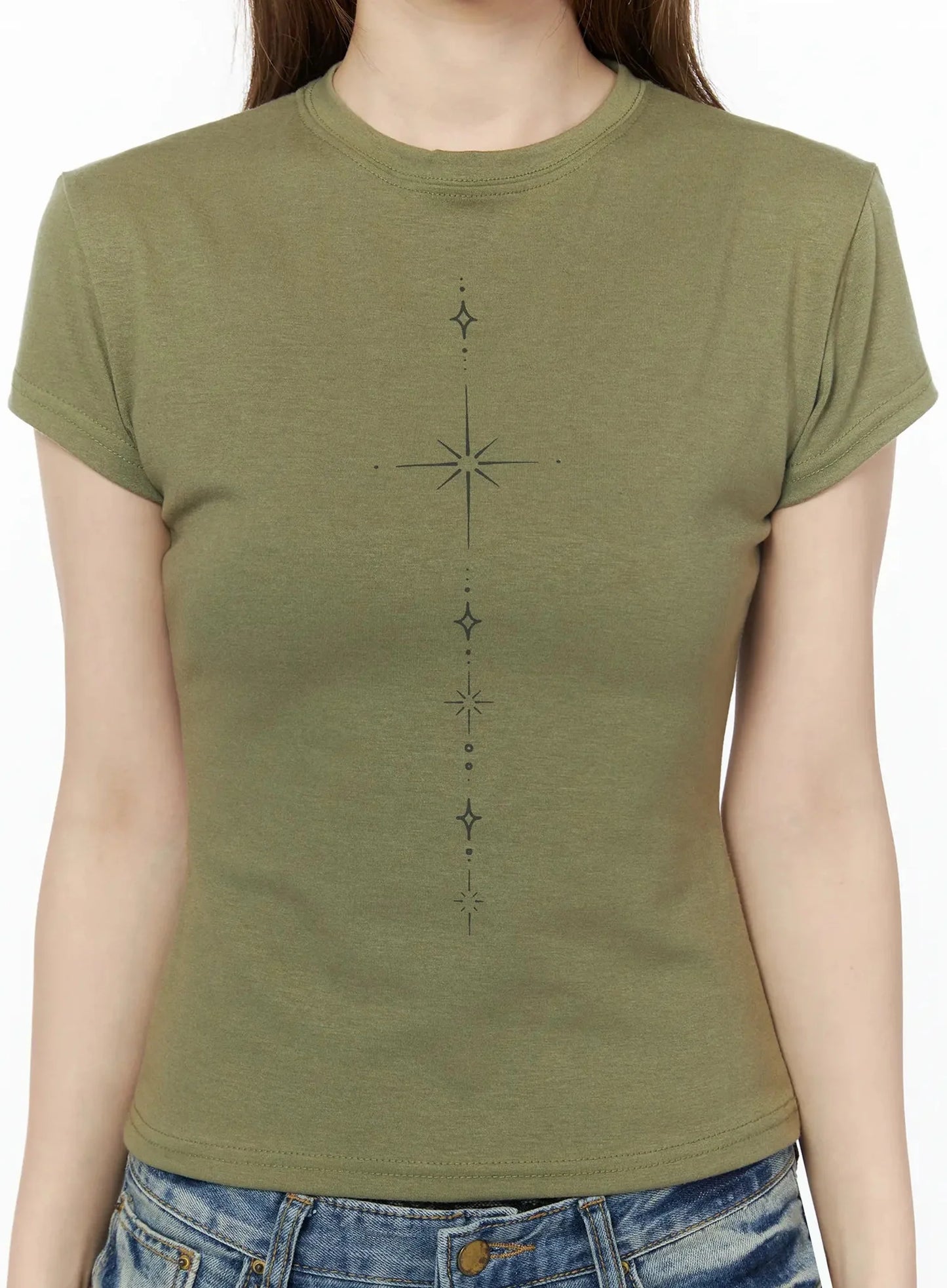 Chakra Graphic Slim Tee IL502