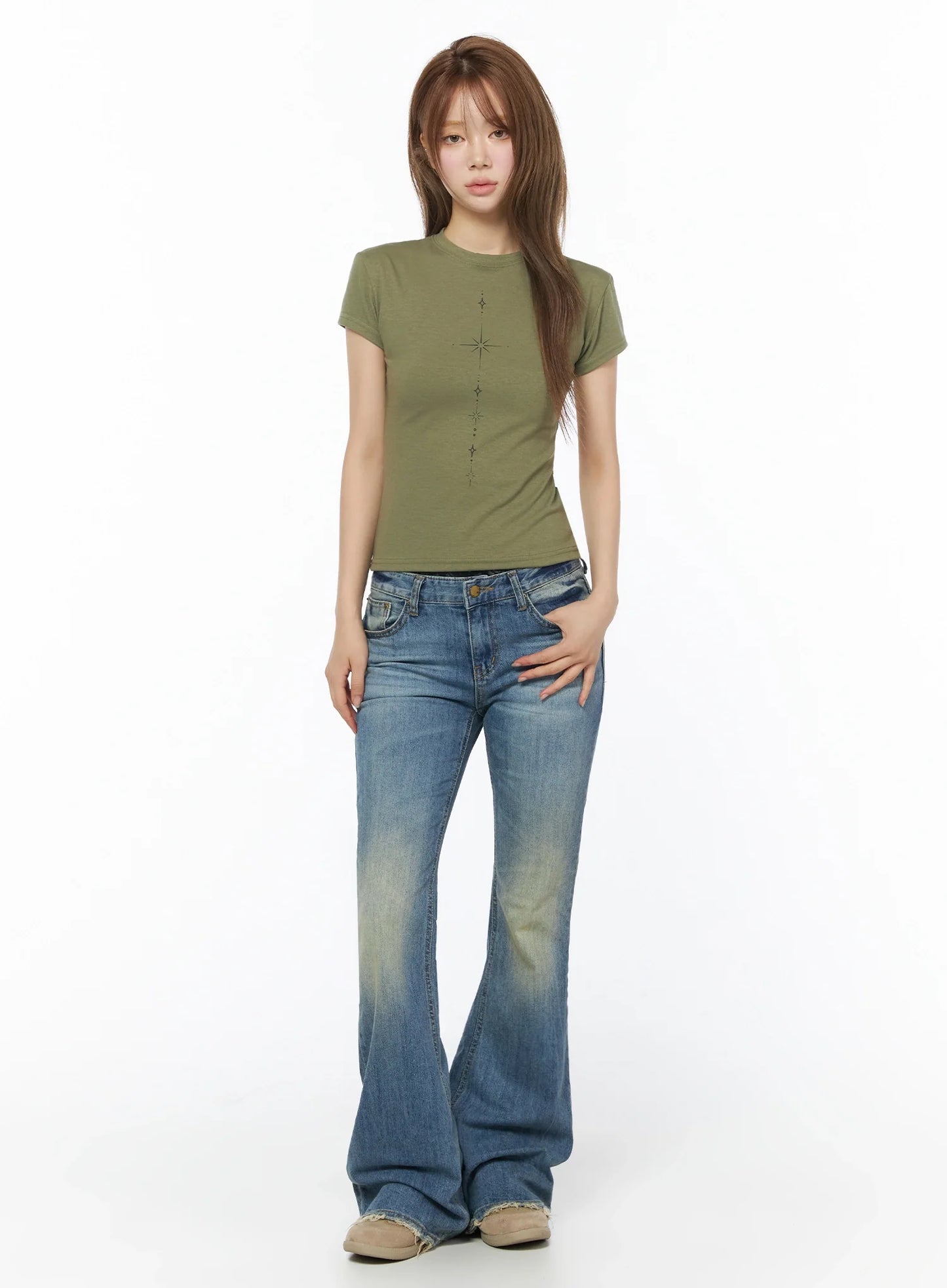 Chakra Graphic Slim Tee IL502