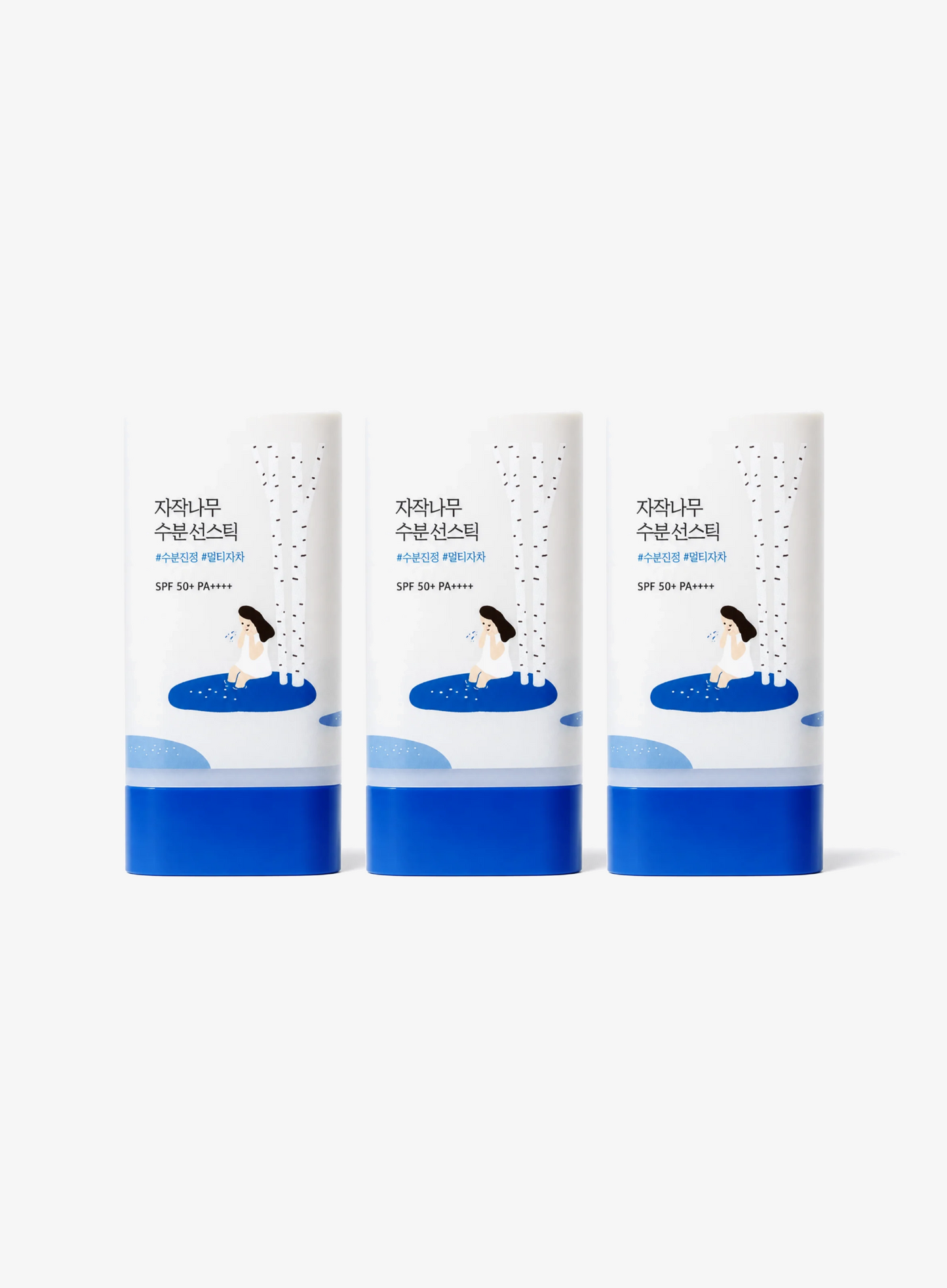 Birch Moisturizing Sun Stick SPF 50+ PA++++ Trio Set (19g*3ea)